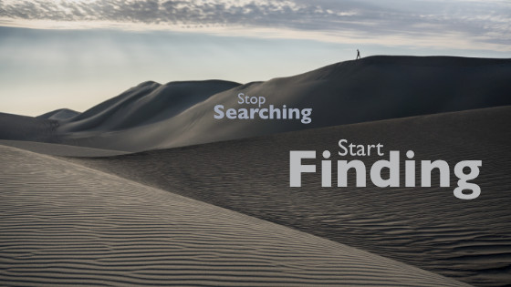 287 Stop Searching, Start Finding