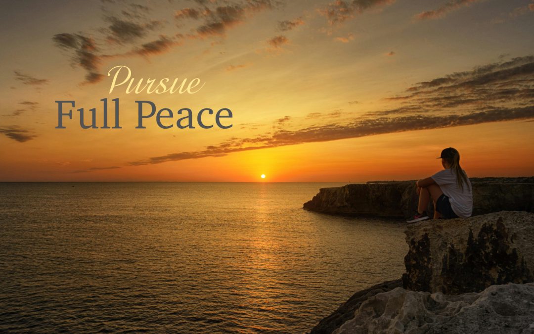 308 Pursue Full Peace